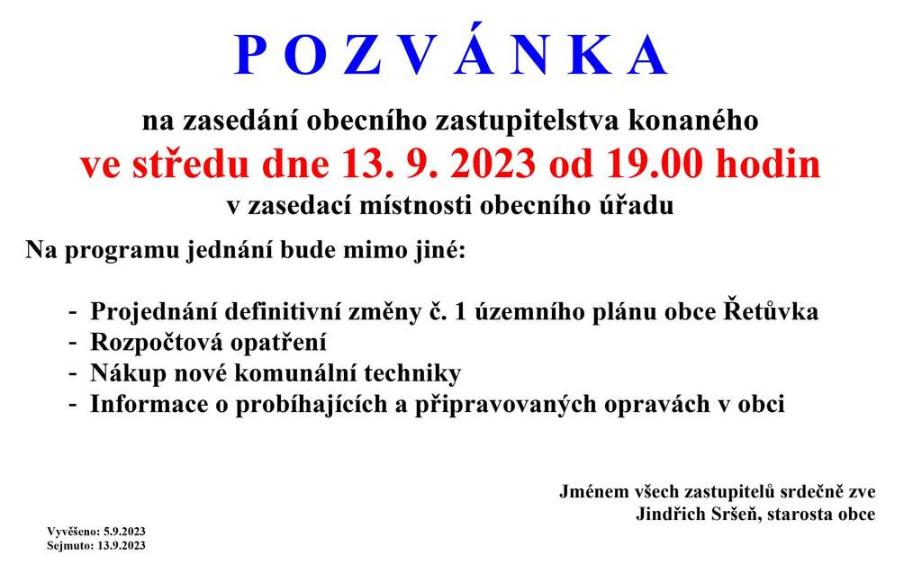 VZ 13092023 pozvánka