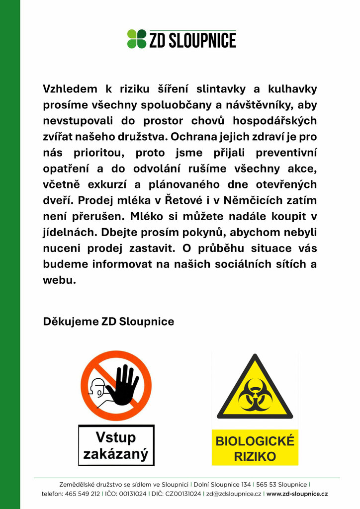 ZD Sloupnice SLAK